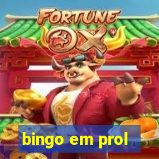 bingo em prol