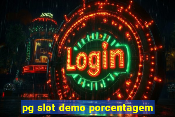 pg slot demo porcentagem