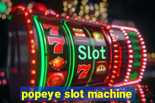 popeye slot machine