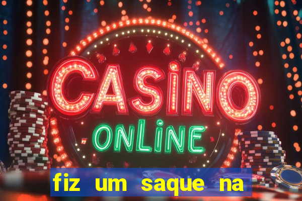 fiz um saque na betfair e nao caiu