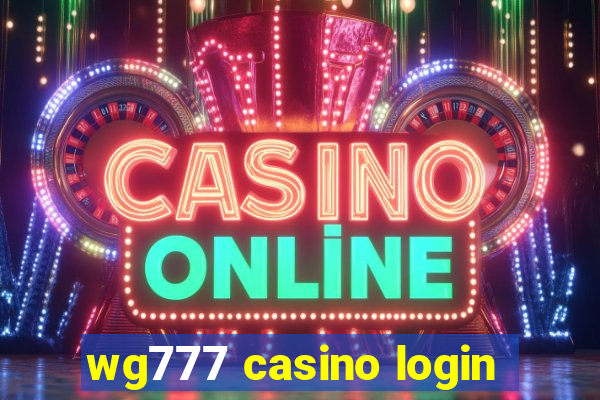 wg777 casino login