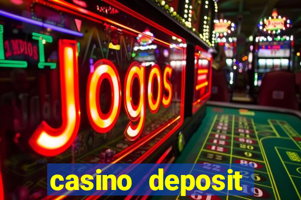 casino deposit bonus code