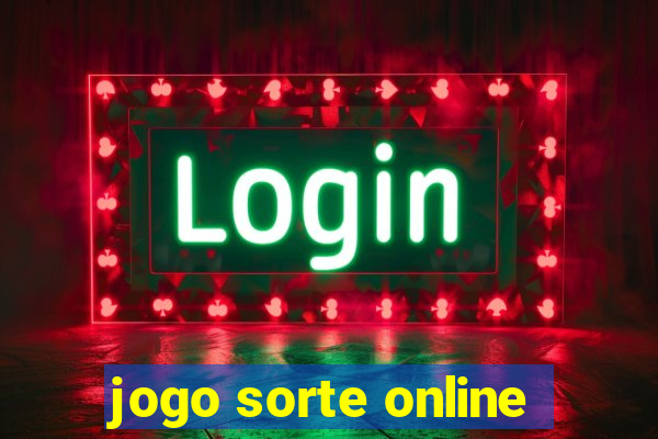 jogo sorte online