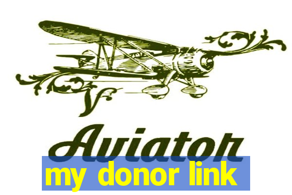 my donor link