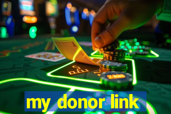 my donor link