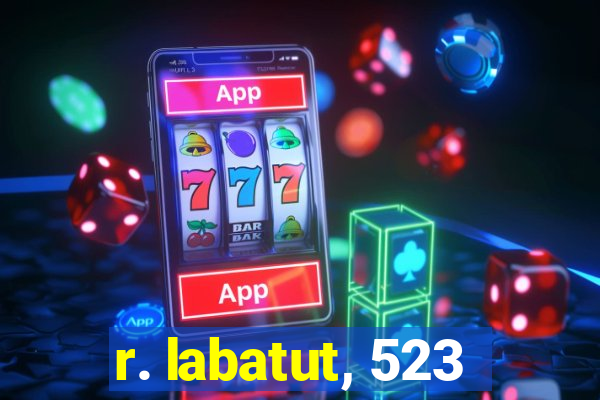 r. labatut, 523