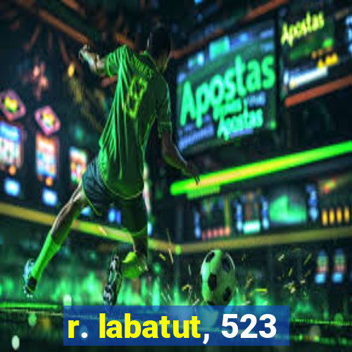 r. labatut, 523