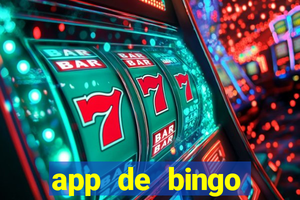 app de bingo valendo dinheiro