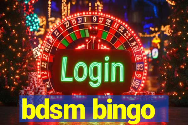 bdsm bingo