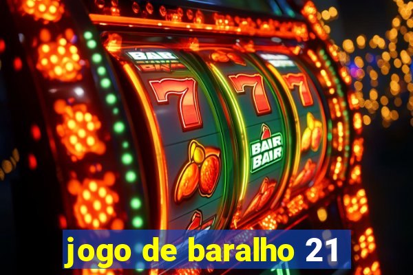 jogo de baralho 21