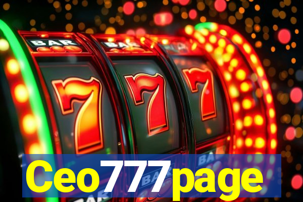 Ceo777page