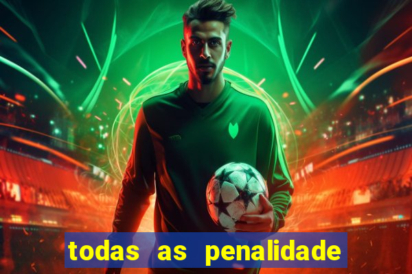 todas as penalidade do corinthians