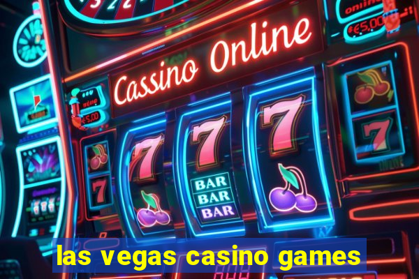 las vegas casino games