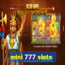 mini 777 slots