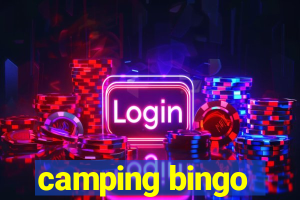 camping bingo