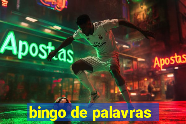 bingo de palavras