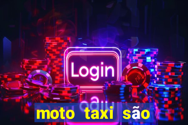 moto taxi são joaquim da barra