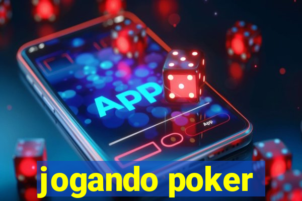 jogando poker