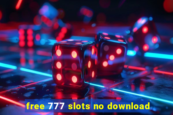 free 777 slots no download