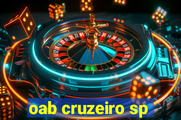 oab cruzeiro sp