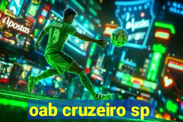 oab cruzeiro sp