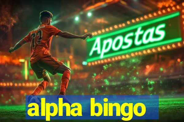 alpha bingo