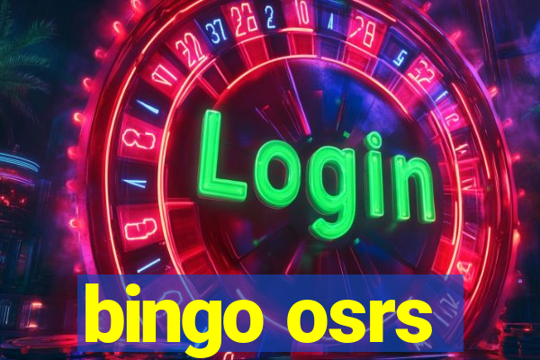 bingo osrs