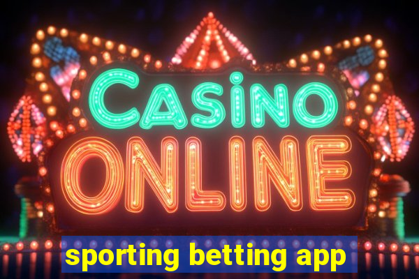 sporting betting app