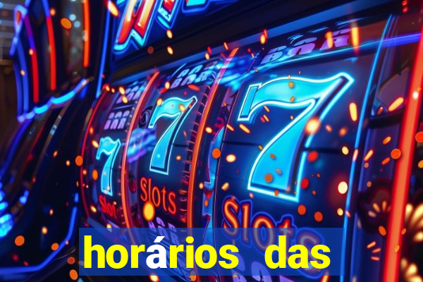 horários das plataformas de jogos