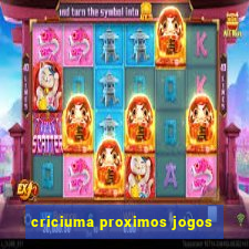 criciuma proximos jogos