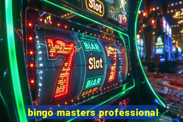 bingo masters professional