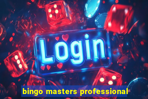 bingo masters professional