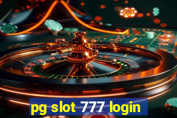 pg slot 777 login