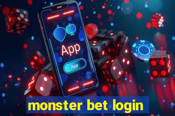 monster bet login