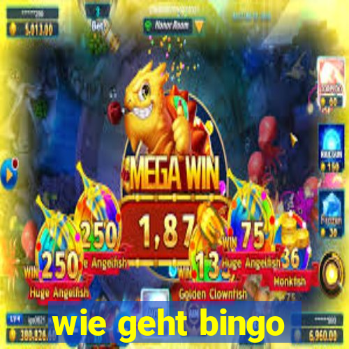 wie geht bingo