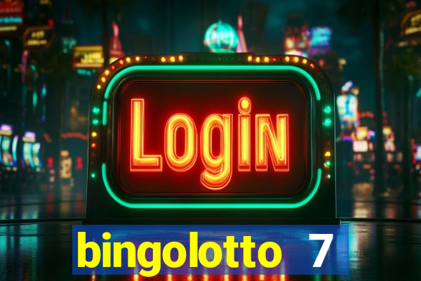 bingolotto 7 januari 2023