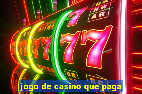 jogo de casino que paga