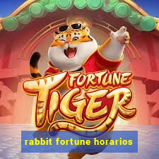 rabbit fortune horarios