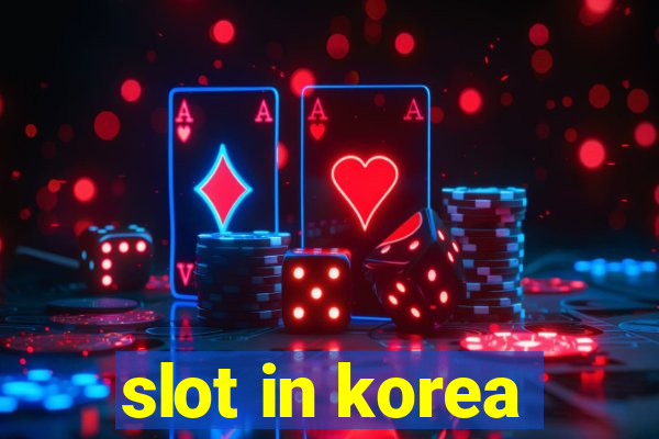 slot in korea