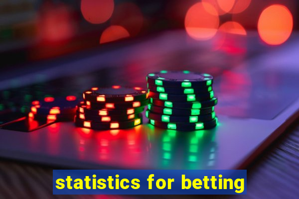 statistics for betting