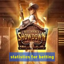 statistics for betting