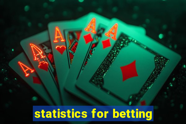 statistics for betting