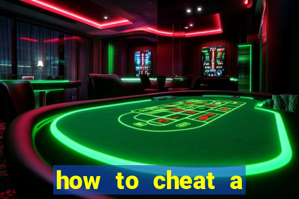 how to cheat a slot machine