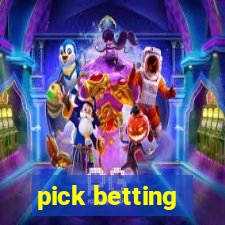 pick betting