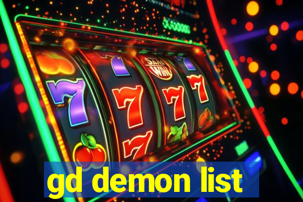 gd demon list