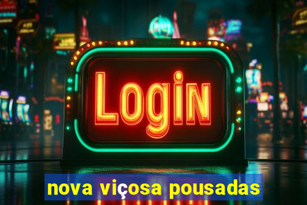 nova viçosa pousadas