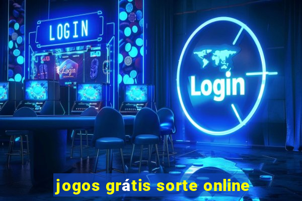 jogos grátis sorte online