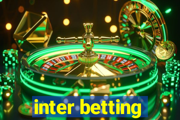 inter betting