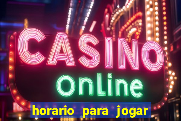 horario para jogar fortune rabbit