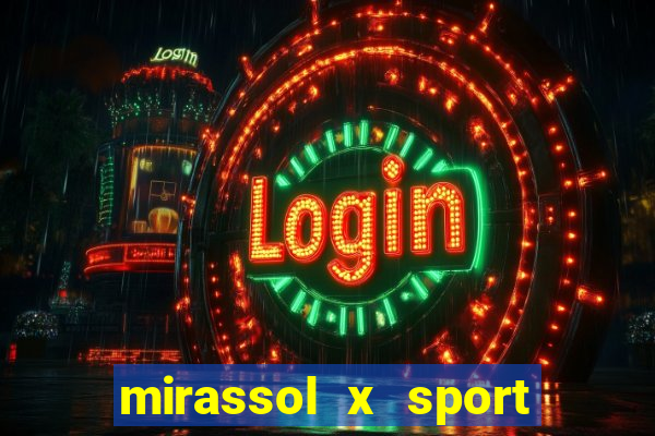 mirassol x sport recife palpite